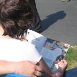 Reading Vegetarian Starter Kit at Maker Faire 2008