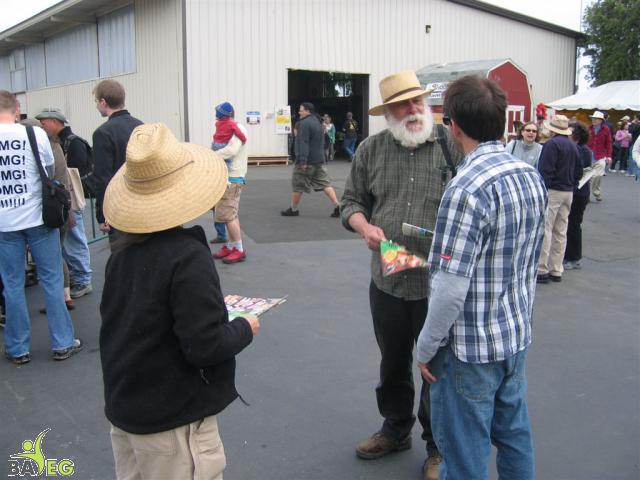 Vegetarian Starter Kit leafleting