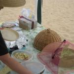 Gathering food