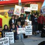 KFC Cruelty Protests - San Jose - 1st Saturday