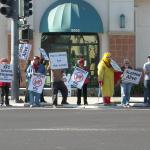 Protesting KFC Cruelty - Boycott KFC