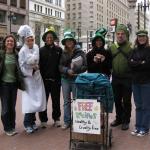 Leafleting Leprechaun's - what's difference with this photo & the previous?