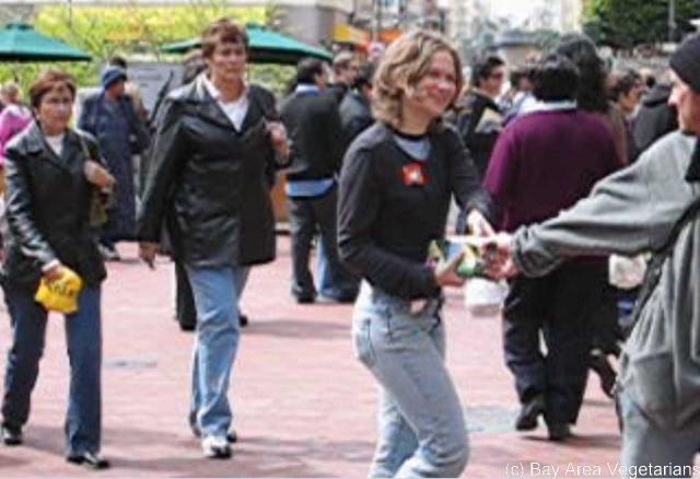 SF Meat Out - Powell and Market