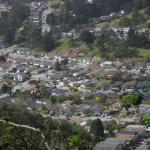 View of Pacifica from San Pedro ValleyPark