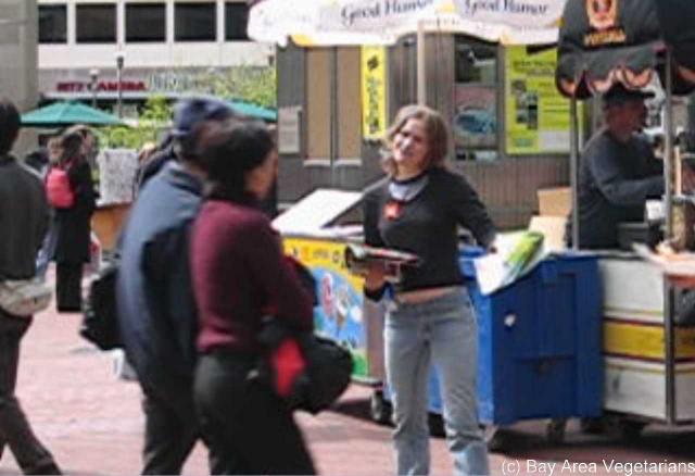 SF Meat Out - Powell and Market